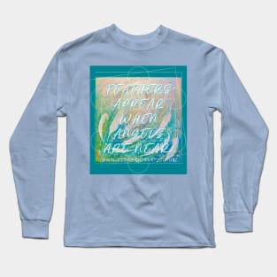 Angel Feathers Long Sleeve T-Shirt